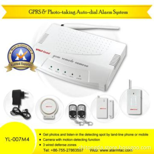 GSM GPRS & Photo-Taking Auto-Dial Security Alarm System